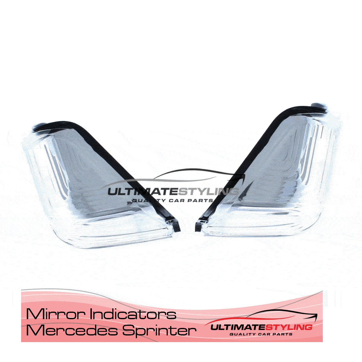 360 degree view of a Mercedes Sprinter door mirror indicator