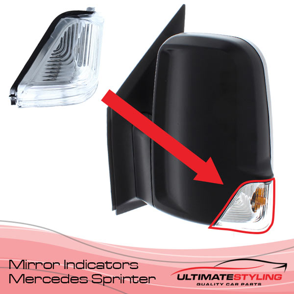 Mercedes Sprinter wing mirror indicator lens