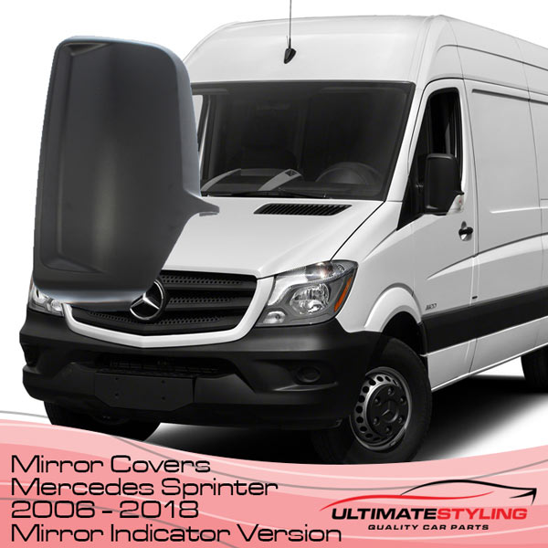Wing mirror covers for the Mercedes Sprinter van